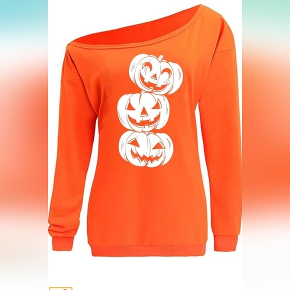 Halloween NWT shoulder tunic top - Picture 1 of 1